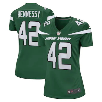 womens nike thomas hennessy gotham green new york jets game